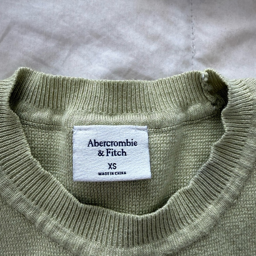 Abercrombie & Fitch Women's Olive Tank Top